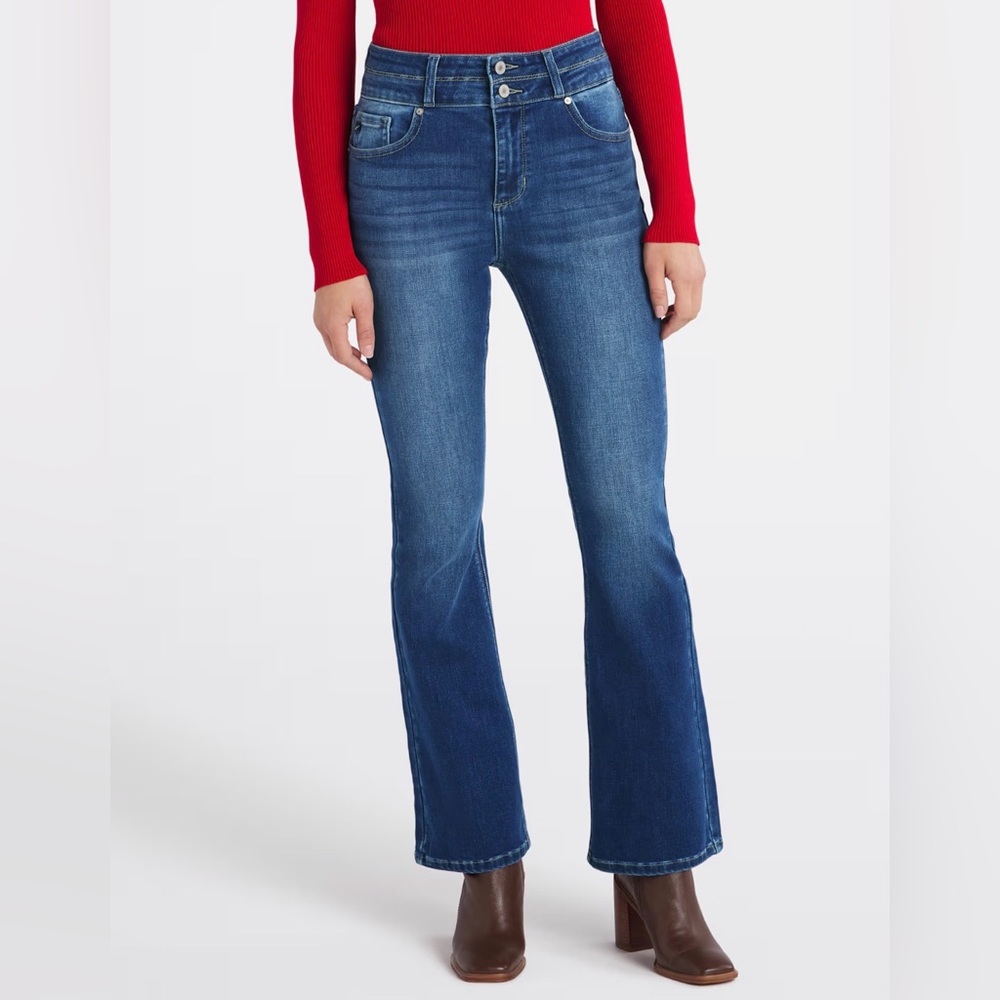 Kan Can Koda High Rise Bootcut Jean - Size 16